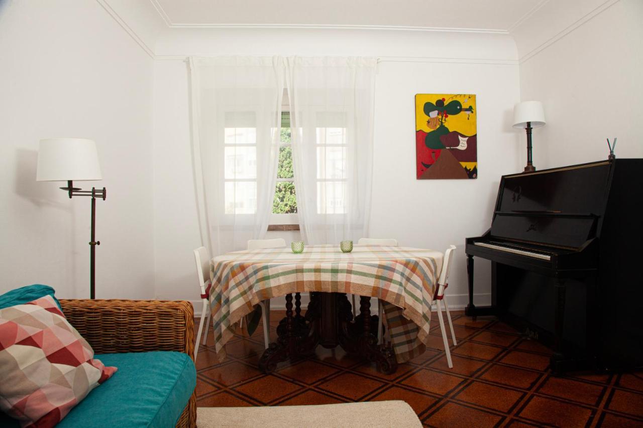 Ola ! Central Lightning Quiet View Garden 10mn Airport Apartamento Lisboa